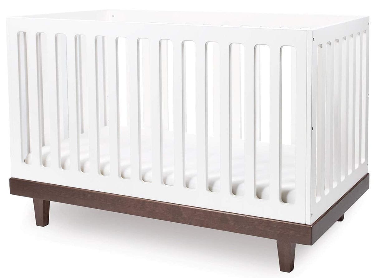 Oeuf Classic Collection Arbor Crib - Walnut - 2CR002-AR