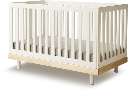 Oeuf Classic Crib - White/Birch - 2CR001
