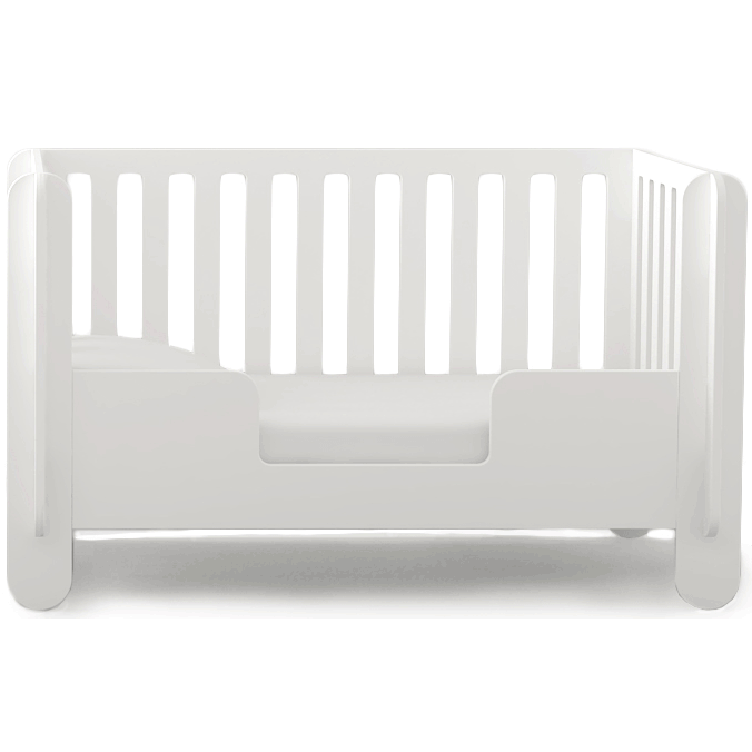 Oeuf Elephant Toddler Bed Conversion Kit in White - 1ECK01