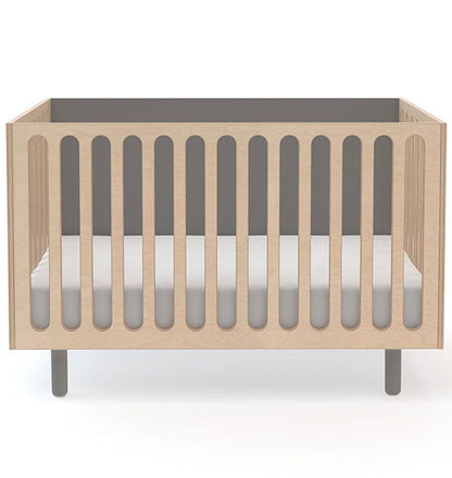 Oeuf Fawn 2-in-1 Crib System - Grey/Birch - 1FBC02