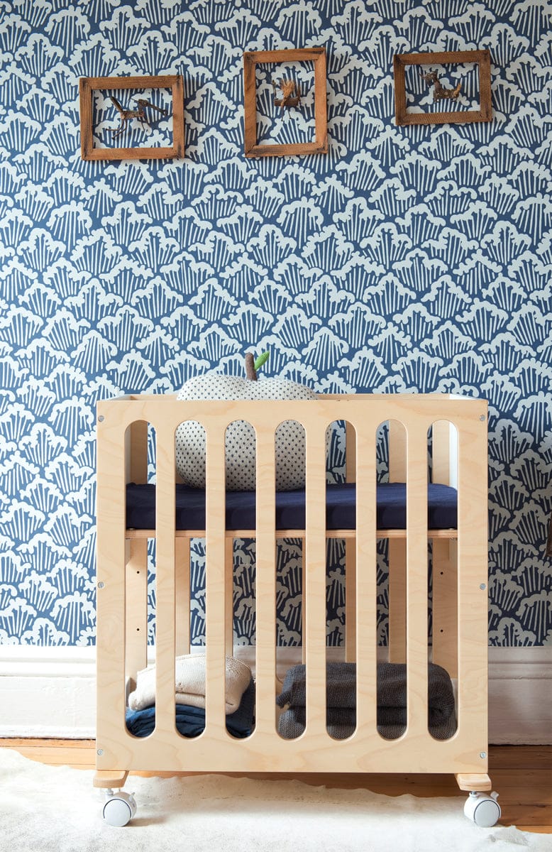 Oeuf Fawn 2-in-1 Crib System - Grey/Birch - 1FBC02