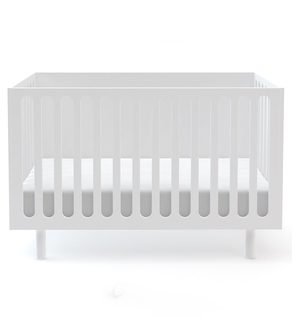 Oeuf Fawn 2-in-1 Crib System - White - 1FBC03