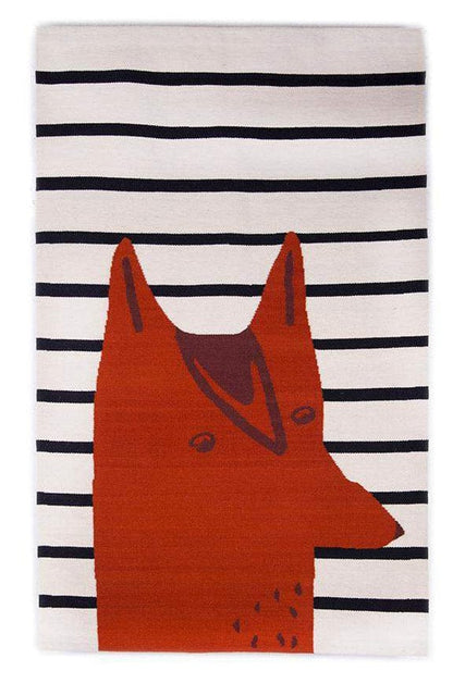 Oeuf Fox Rug - 3x5 - R10113N