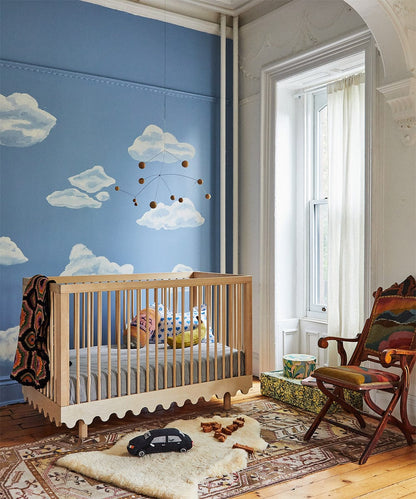 Oeuf Moss Crib - Birch - Birch - 1MSCR-01