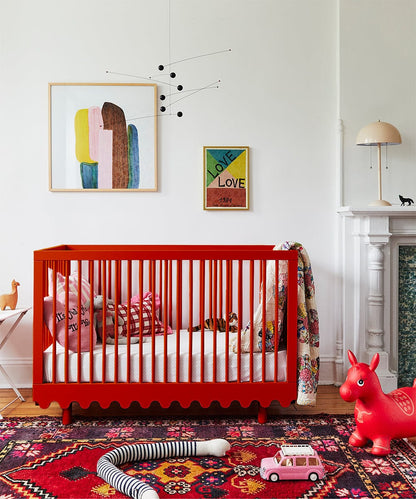 Oeuf Moss Crib - Red - Tomato - 1MSCR-02