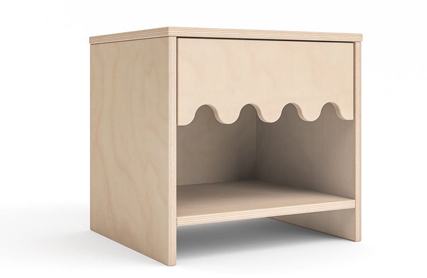 Oeuf Moss Night Stand - Birch - 1MSNS-01