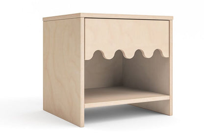 Oeuf Moss Night Stand - Birch - 1MSNS-01