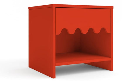 Oeuf Moss Night Stand - Red - Tomato - 1MSNS-02