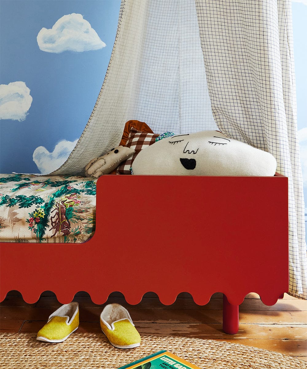 Oeuf Moss Toddler Bed - Red - Tomato - 1MSTD-02
