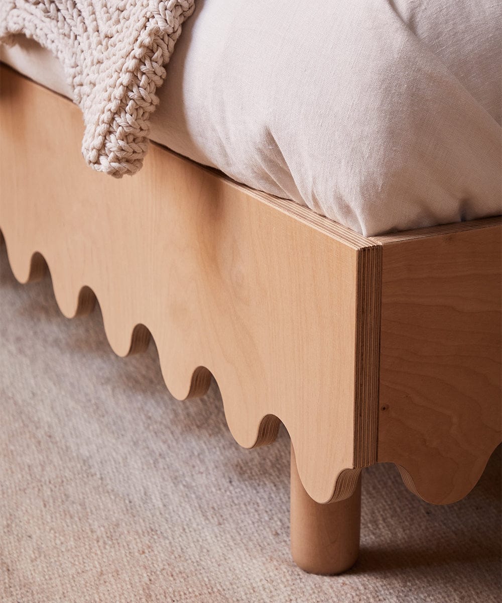 Oeuf Moss Twin Bed - Birch - 1MSTW-01