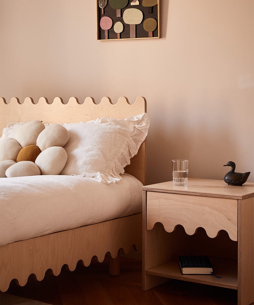 Oeuf Moss Twin Bed - Birch - 1MSTW-01