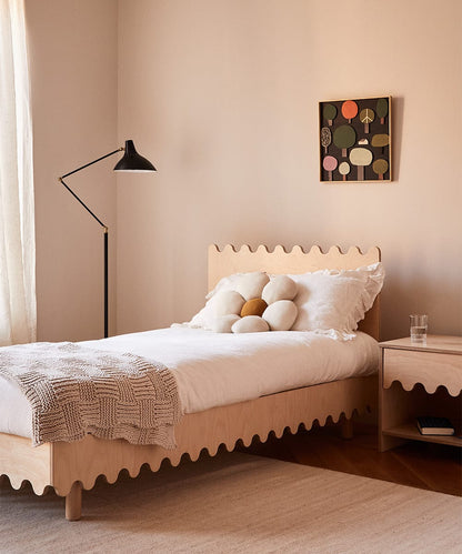 Oeuf Moss Twin Bed - Birch - 1MSTW-01