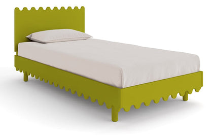 Oeuf Moss Twin Bed - Green - Peapod - 1MSTW-03
