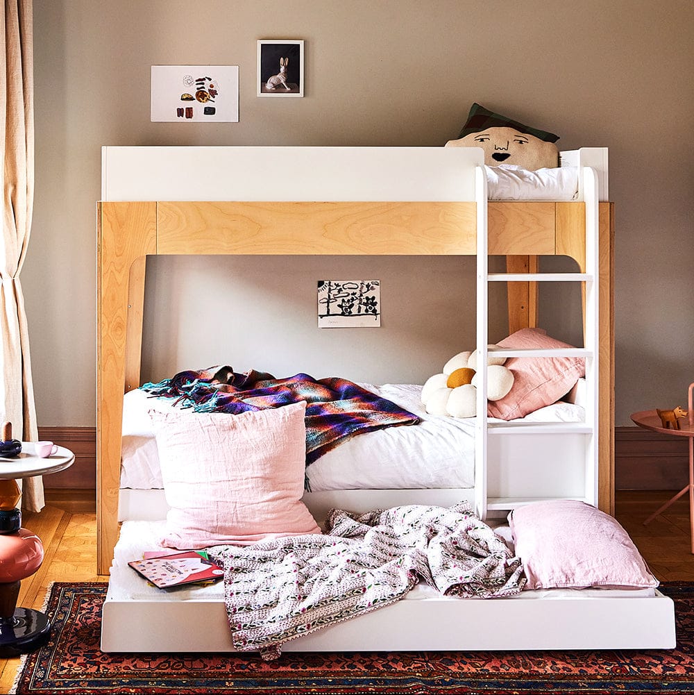 Oeuf Perch Full Size Bed - White - 2PFB01
