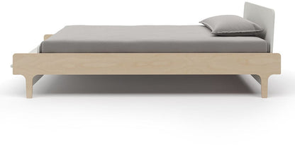 Oeuf River Twin Bed - White/Birch - 1RTB01