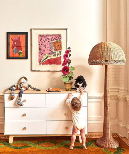Oeuf Sparrow 6 Drawer Dresser - Birch - 2M6D-S-01