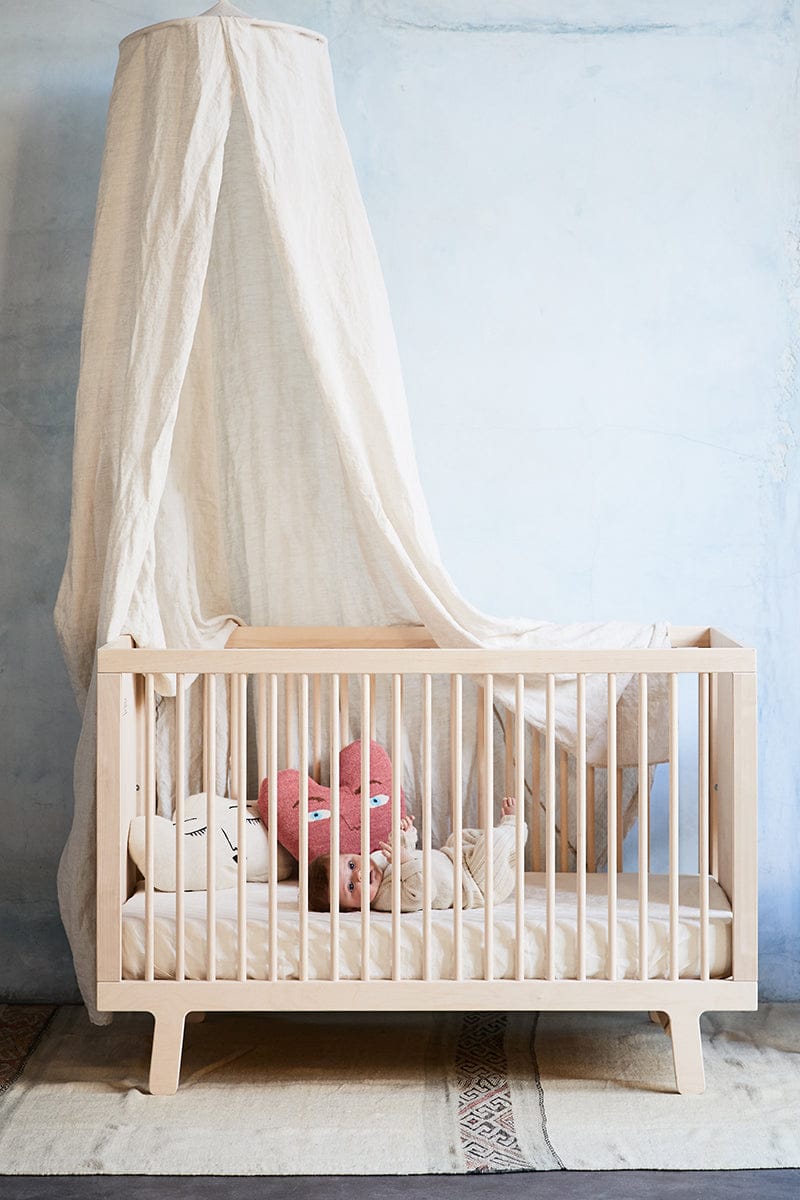 Oeuf Sparrow Crib - Birch - 7SPCR04