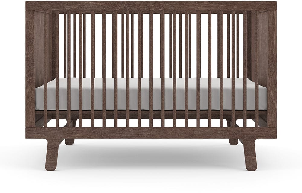 Oeuf Sparrow Crib - Walnut - 7SPCR05