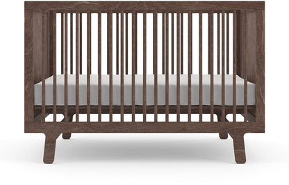 Oeuf Sparrow Crib - Walnut - 7SPCR05
