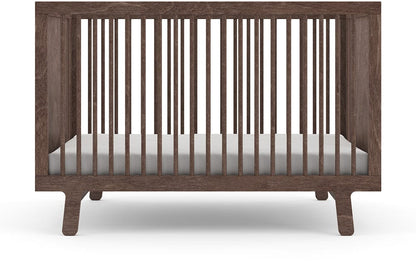 Oeuf Sparrow Crib - Walnut - 7SPCR05