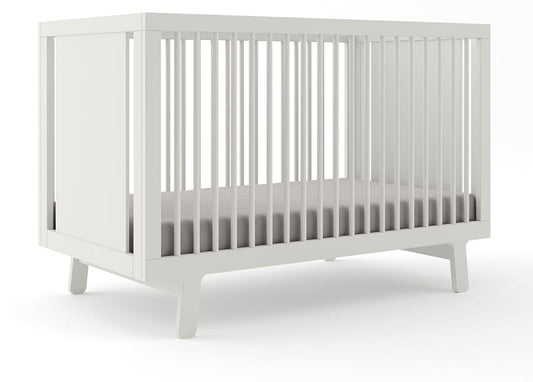 Oeuf Sparrow Crib - White - 7SPCR01