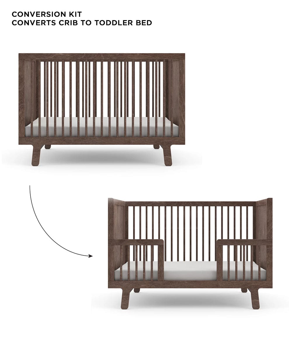 Oeuf Sparrow Toddler Bed Conversion Kit - Walnut - 4SPCK05