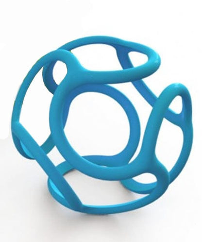 Ogosport Bolli Flexible Teether Ball - Blue - BL002-BLUE