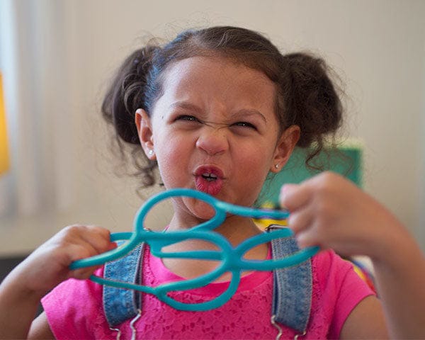 Ogosport Bolli Flexible Teether Ball - Blue - BL002-BLUE