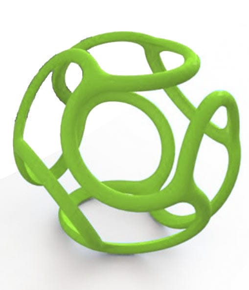 Ogosport Bolli Flexible Teether Ball - Green - BL002-GREEN