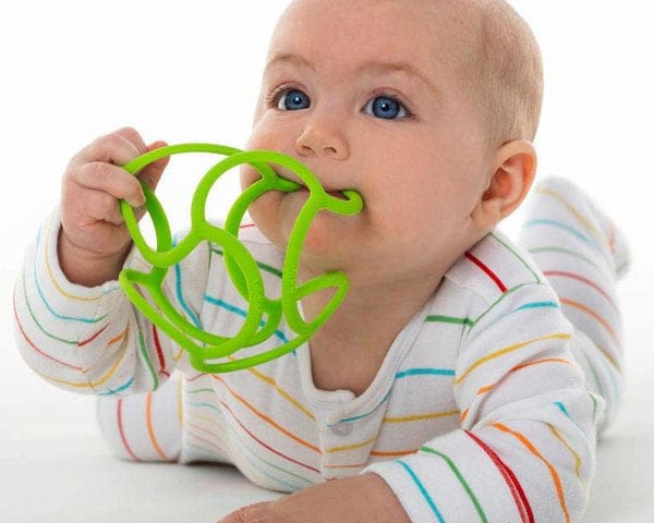 Ogosport Bolli Flexible Teether Ball - Green - BL002-GREEN