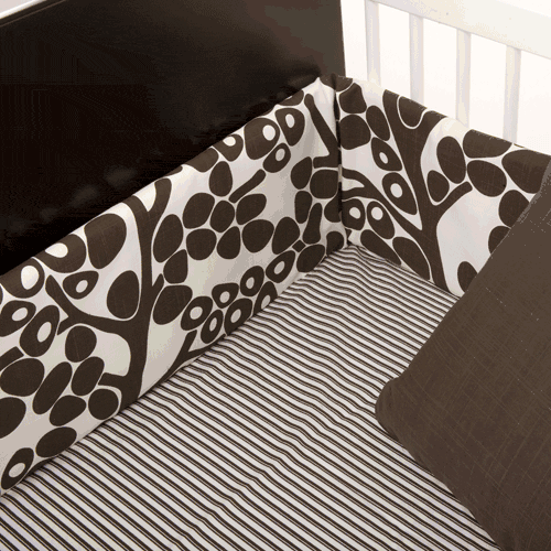 Oilo Crib Sheet in Brown - CSH-B