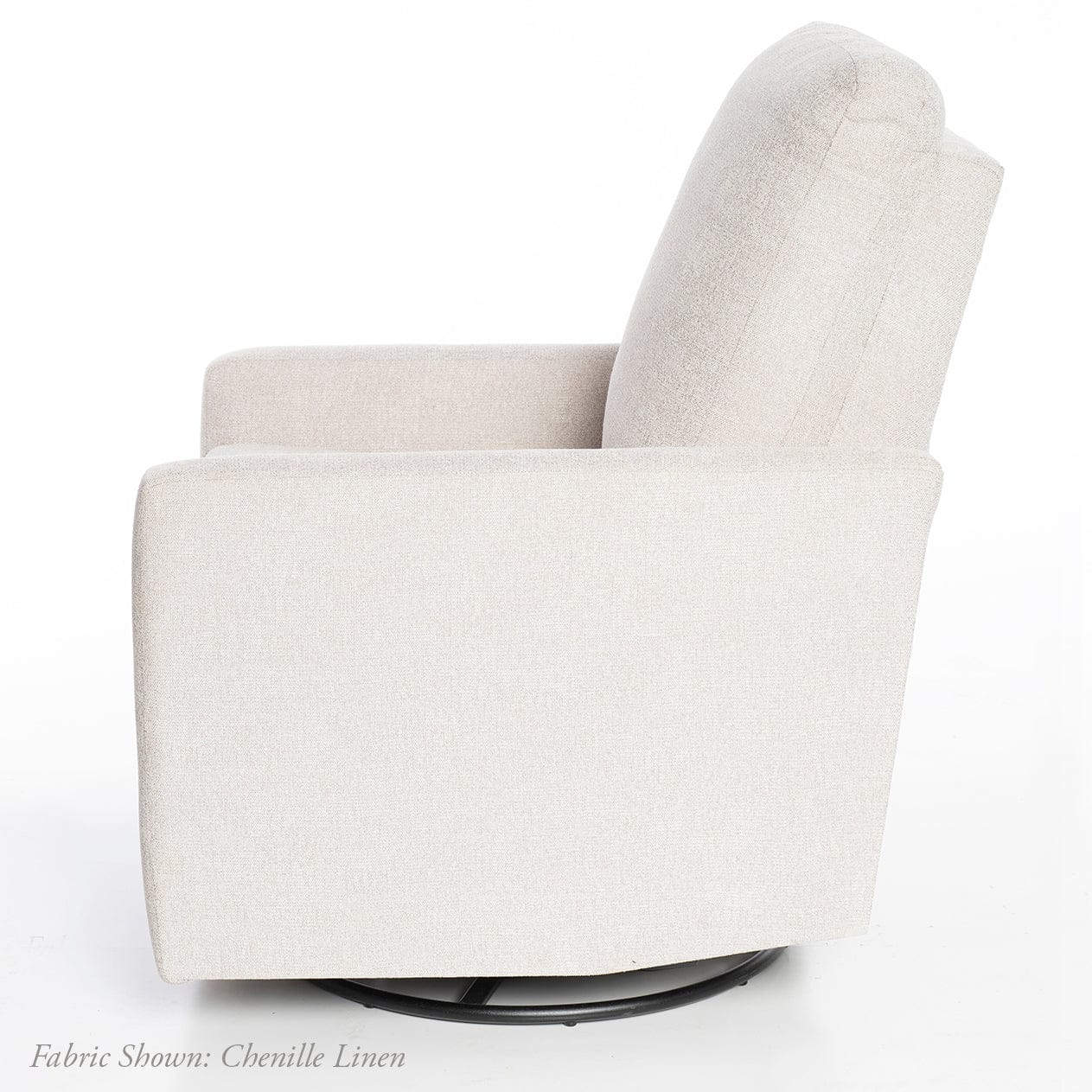 Oilo Drew Recliner + Swivel Nursery Glider -