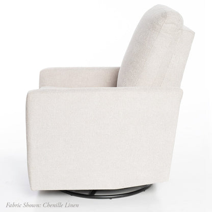 Oilo Drew Recliner + Swivel Nursery Glider -