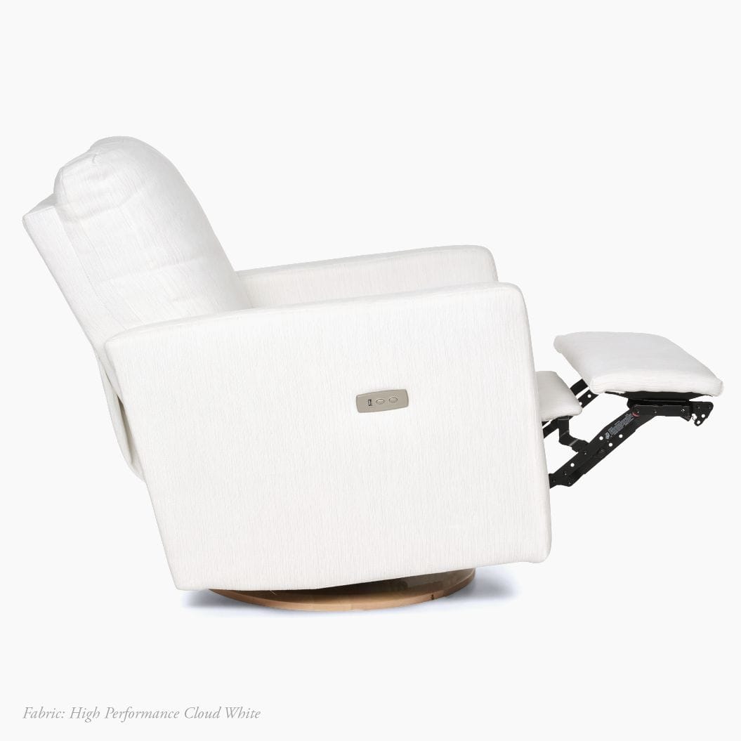 Oilo Drew Recliner + Swivel Nursery Glider -