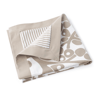 Oilo Modern Berries Play Blanket in Taupe - BERPB-T
