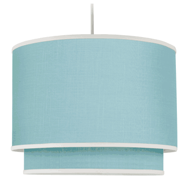 Oilo Solid Double Cylinder Light in Aqua - SOLDC-A