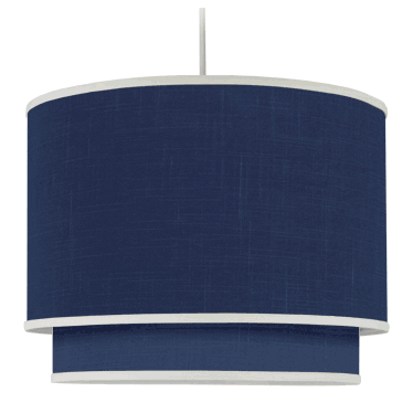 Oilo Solid Double Cylinder Light in Cobalt Blue - SOLDC-C