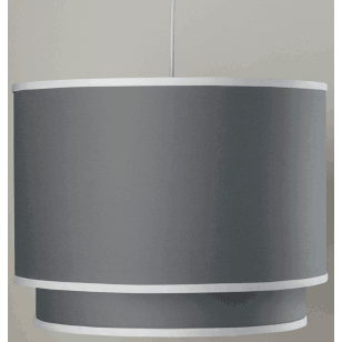 Oilo Solid Double Cylinder Light in Stone - SOLDC-S