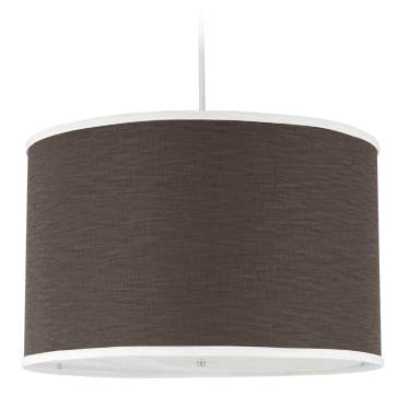 Oilo Solid Large Cylinder Light in Brown - SOLLC-B
