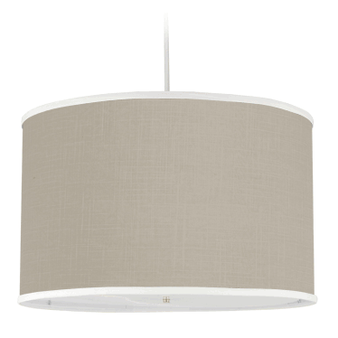 Oilo Solid Large Cylinder Light in Taupe - SOLLC-T