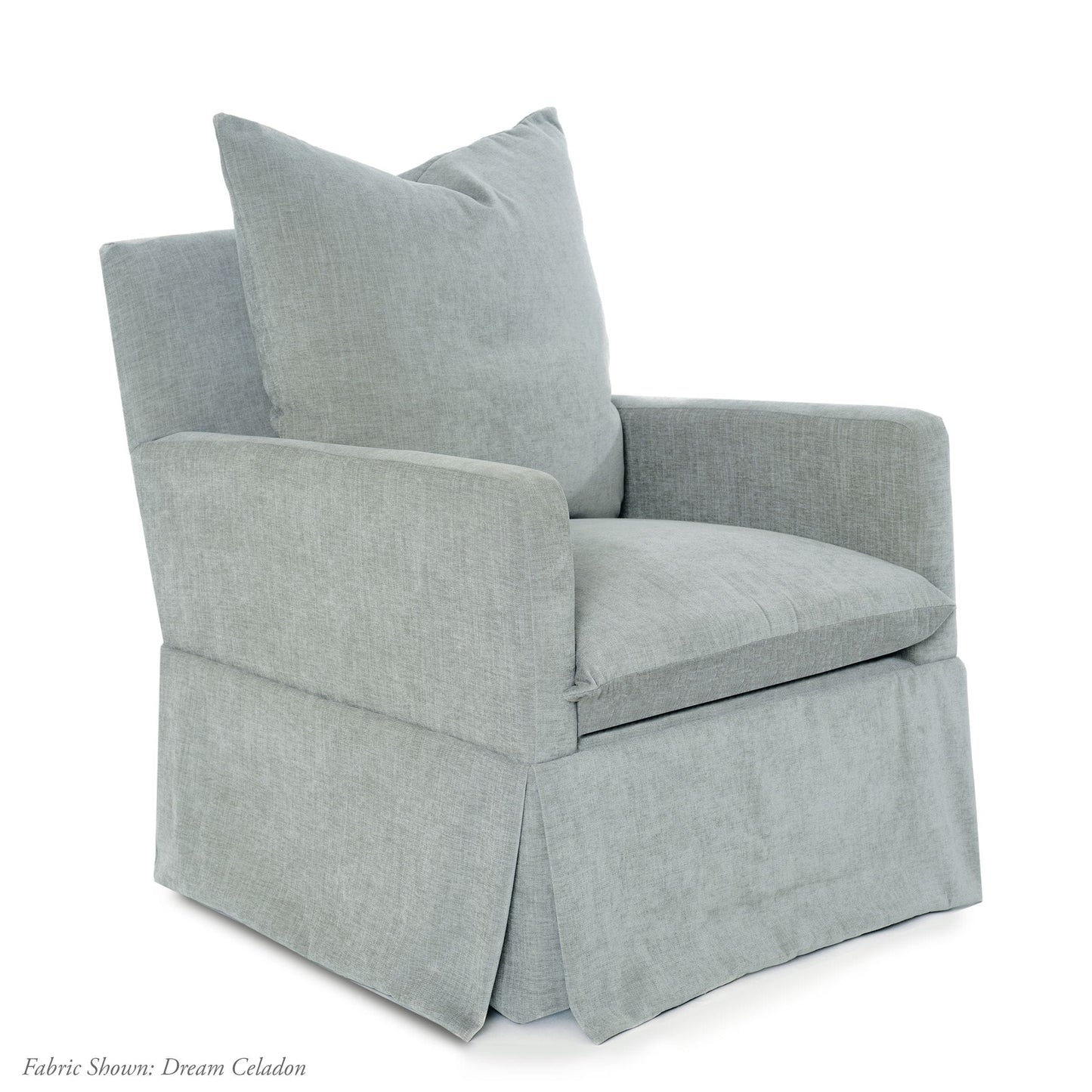 Oilo Zoey Swivel Nursery Glider - ZOEY-DC-MB