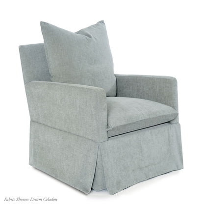Oilo Zoey Swivel Nursery Glider - ZOEY-DC-MB