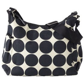 OiOi Ebony Desert Hobo Diaper Bag - 6322
