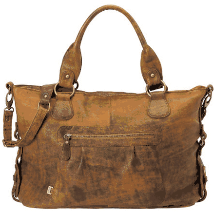 OiOi Jungle Leather Tote Diaper Bag - 6474