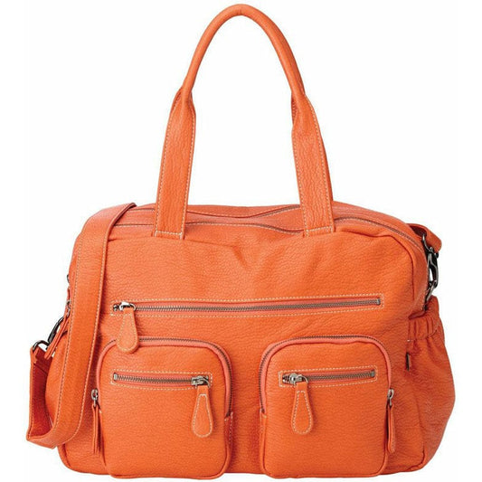 OiOi Orange Buffalo Carry All Diaper Bag - 6555