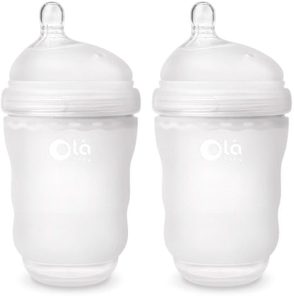 Olababy Gentle Bottle 8oz, 2 Pack - Frost - 82810