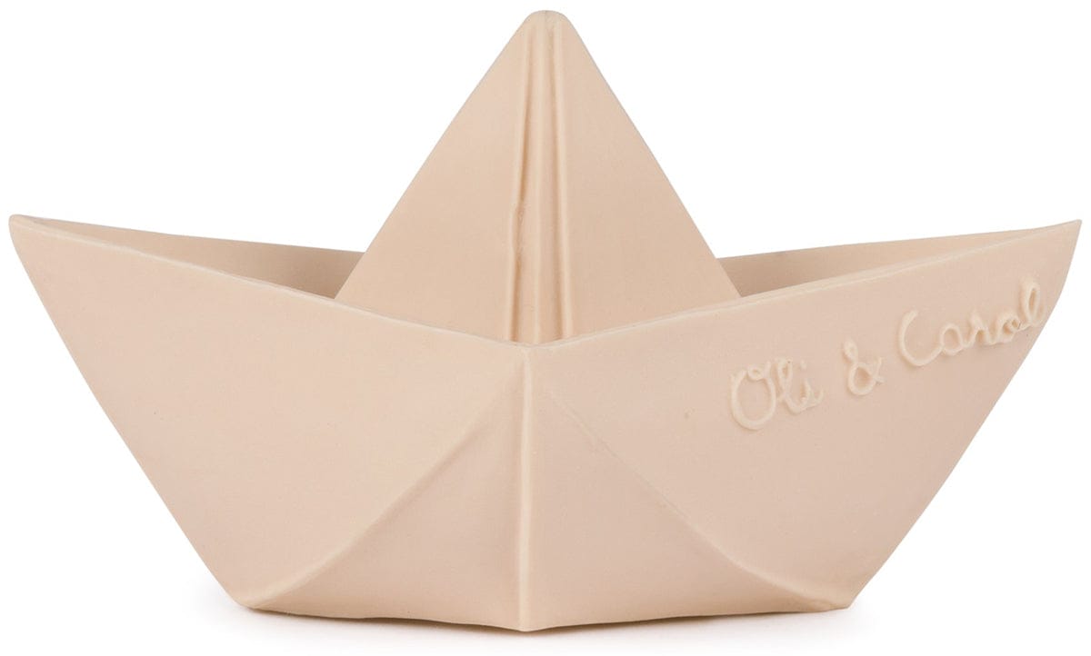 Oli & Carol Origami Boat Bath Toy - Nude - L-OB-UNIT-NUDE