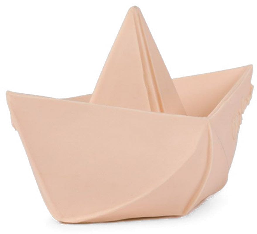 Oli & Carol Origami Boat Bath Toy - Blush - 8.43702E+12