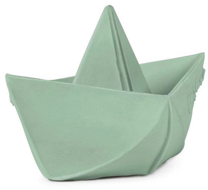 Oli & Carol Origami Boat Bath Toy - Mint - 8.43702E+12