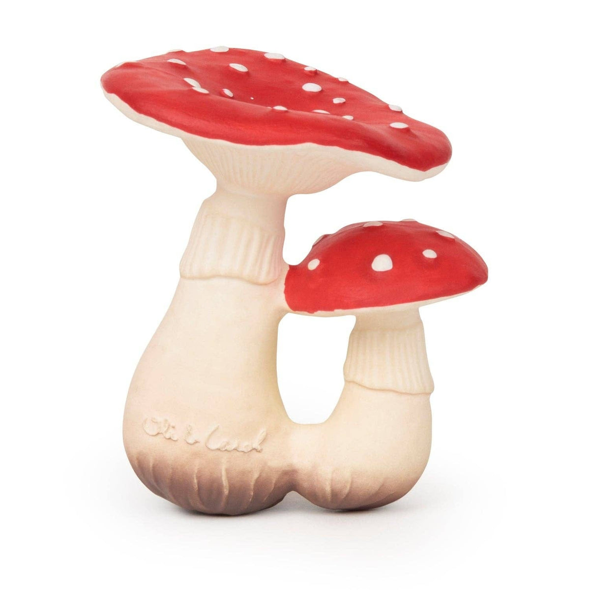 Oli & Carol Spot the Mushroom Baby Teether